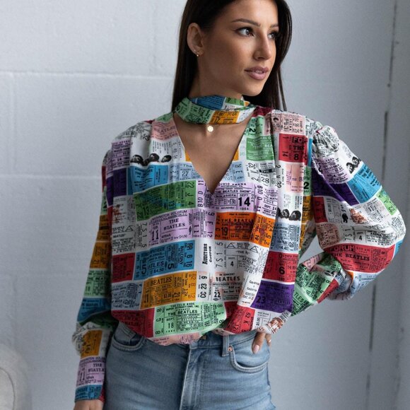 LARA FASHION WOMEN BLOUSE SIZE S/L - Picture 4 of 9